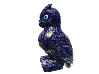 Lapis Lazuli Hnad Carved Bird